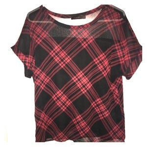 The Limited black & red shirt